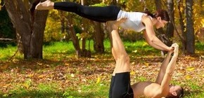 Курс на сближение: парная йога - «Спорт»