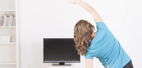 Гимнастика перед телевизором - «Спорт»