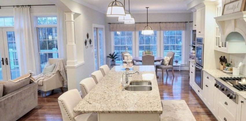 Гостиная и кухня в одном пространстве - «Стиль жизни»