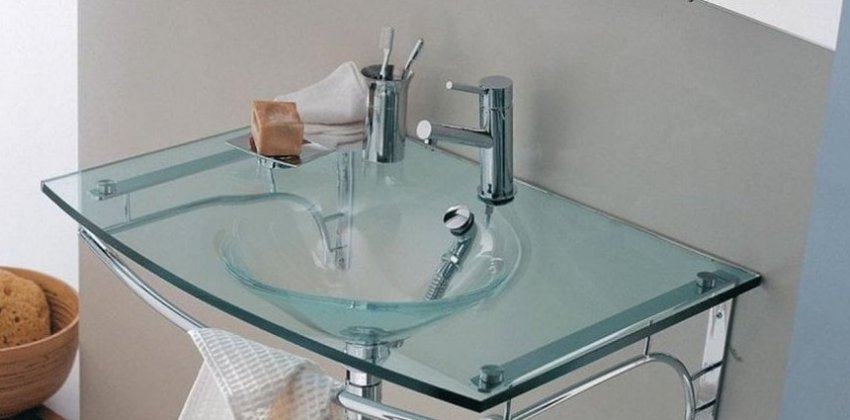 Мебель из стекла для ванной - «Стиль жизни»