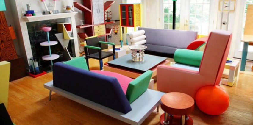 Интерьер в стиле "Мемфис" - «Стиль жизни»